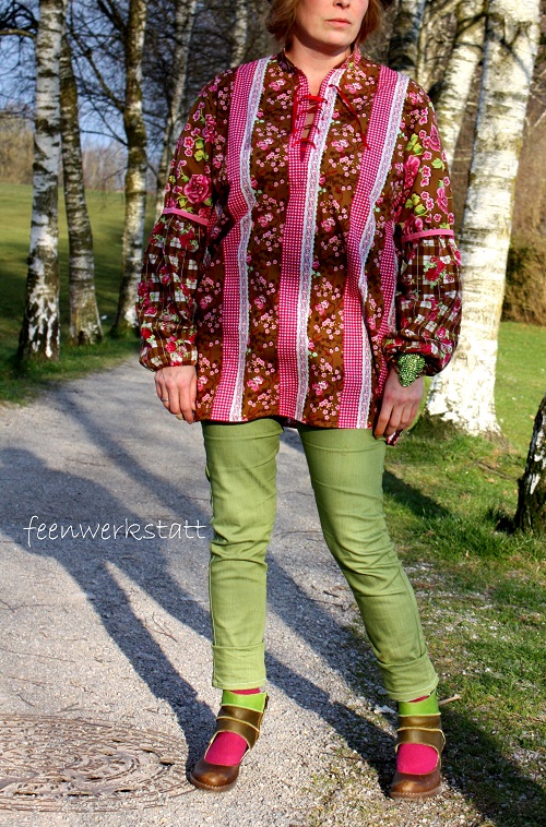 Mal wieder: grn+ pink