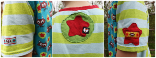 fuchsige Kombi kurzarm Shirt