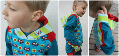 fuchsige Kombi langarm Shirt