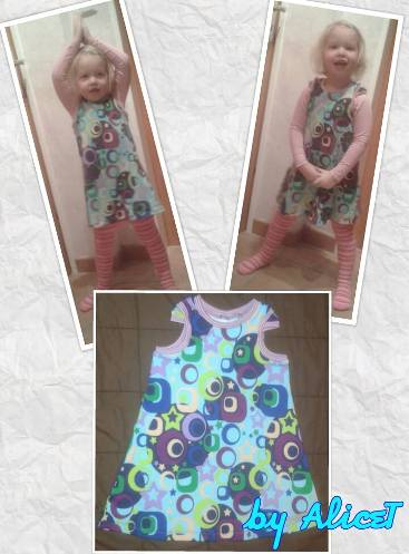 Giant Apple Jerseykleid Star Universe