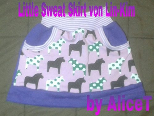 Little Sweat Skirt Pferde