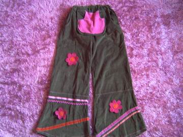 Olivegrne Samthose