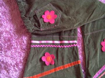 Details Hose hinten und Bein