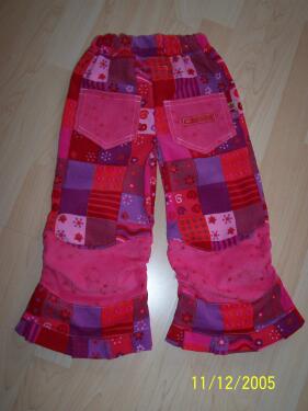 Patchworkdortje von hinten