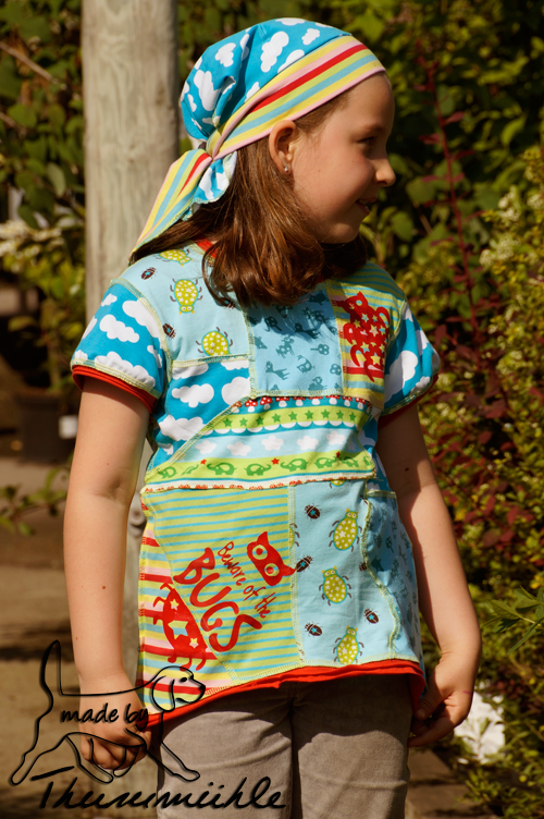 Antonia als Mix-Shirt