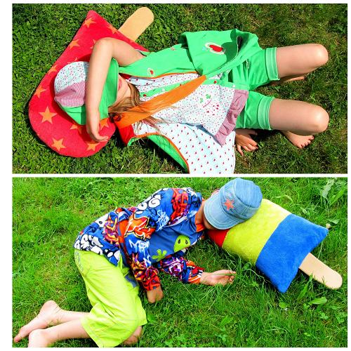 Farbenmix pur: 2 Sommer-Outfits