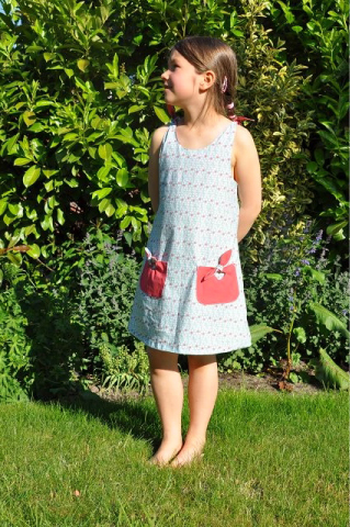 Sommerkleid genknotet - 2