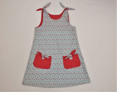 Sommerkleid geknotet