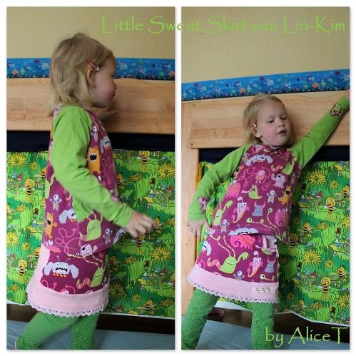 Little Sweat Skirt Monster