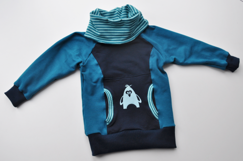 Hoodie Comet mit Schalkragen