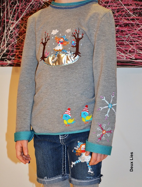 Antonia aus Sweat Vorderseite