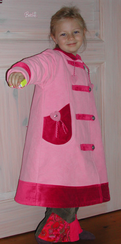 Mantel in Rosa