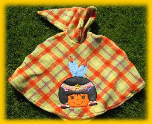 Poncho zur "Westernserie"