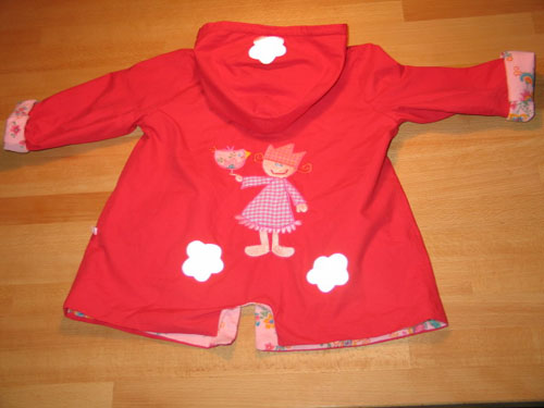 Prinzessinnenjacke rot