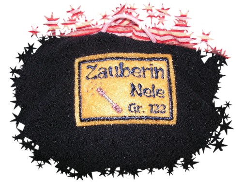 Hier das Label was in der Jacke ist.