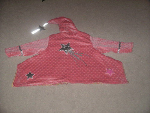 Sternenjacke von hinten
