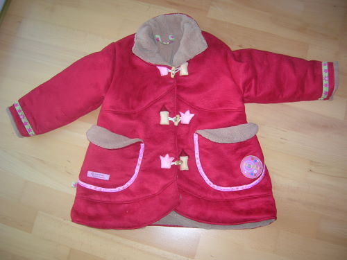 Johannas Winterjacke von vorne...