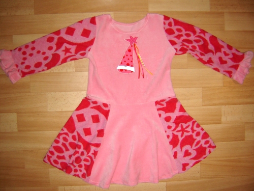 Kuschelkleid liegend von Griseldis