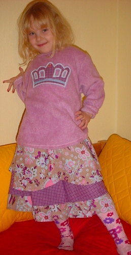 Kronenkombi angezogen von Griseldis