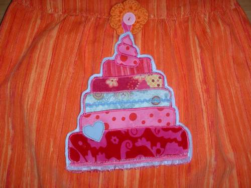 Geburtstags-Lilly Torte Detail