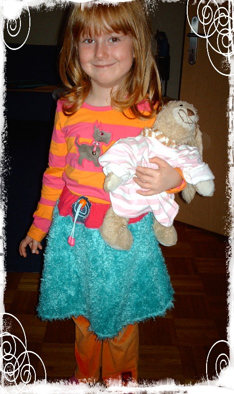 Auch wir haben noch Zottel-Reste...