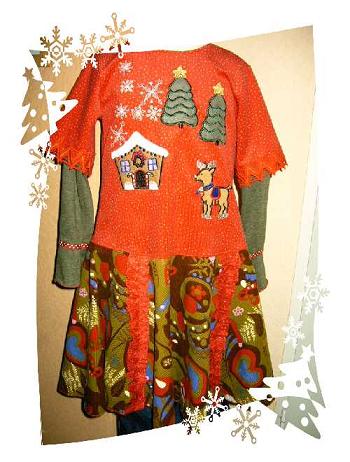 Winterwunderland Kleid
