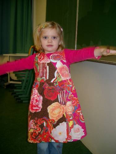 Lilly als Wickeltunika