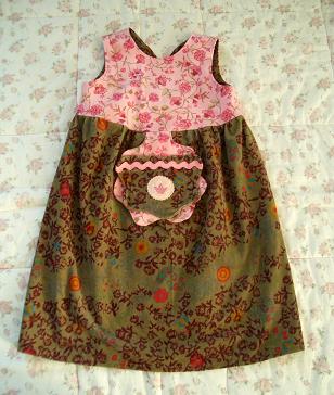 Wickelkleid Lilly - das Erste!