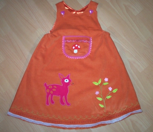 Rehkleid aus Samt