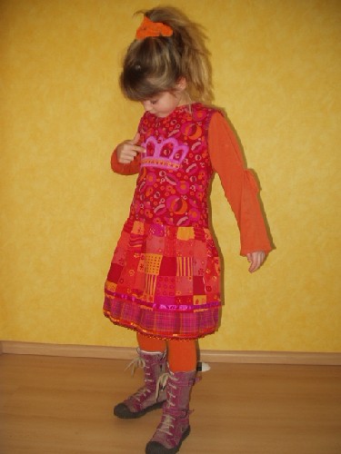 Henrika als Trgerkleid