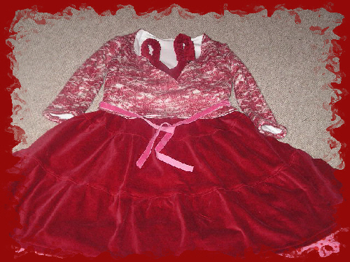 Festkleid mit passender Wickeljacke