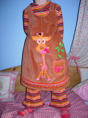 Giraffenkleid