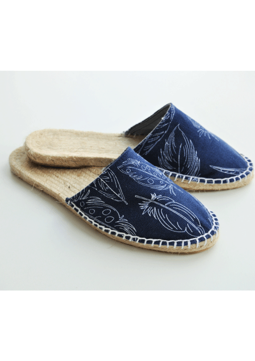 Espadrilles in Blau