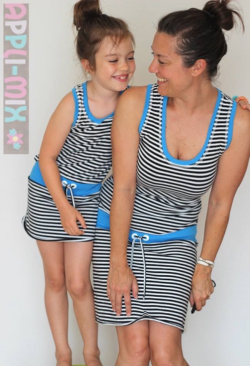 Mama-Tochter-Strandkleider ...