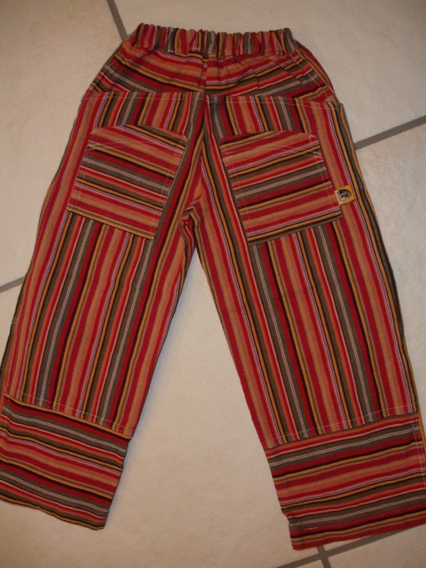 Steifenhose hinten