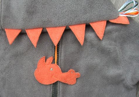 Drache im Detail