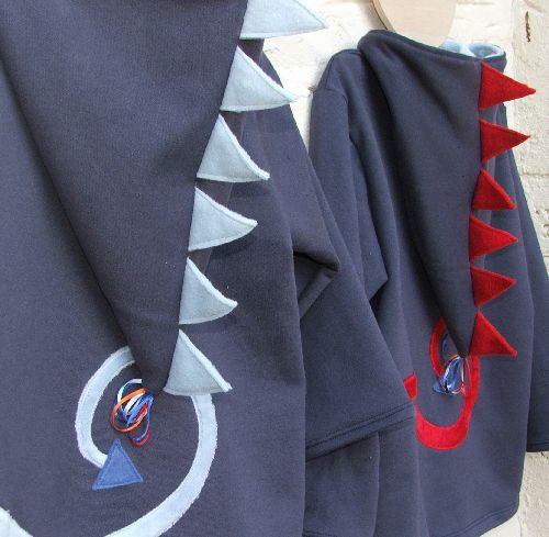 Drachen von hinten