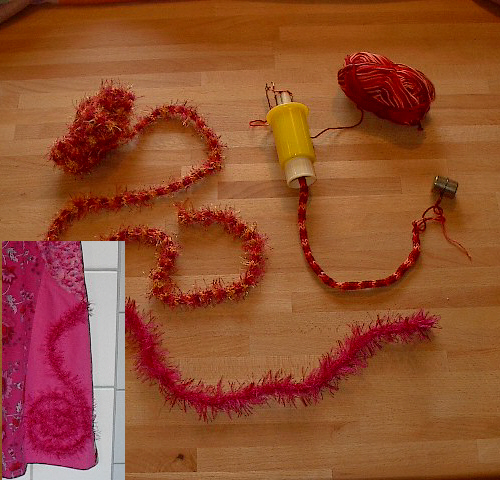 Die gute alte Strickliesel...
