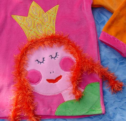 "Prinzessin mit 4 Zpfen"