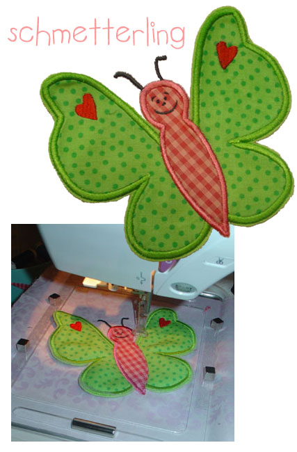 Schmetterling fr Quiltprojekt