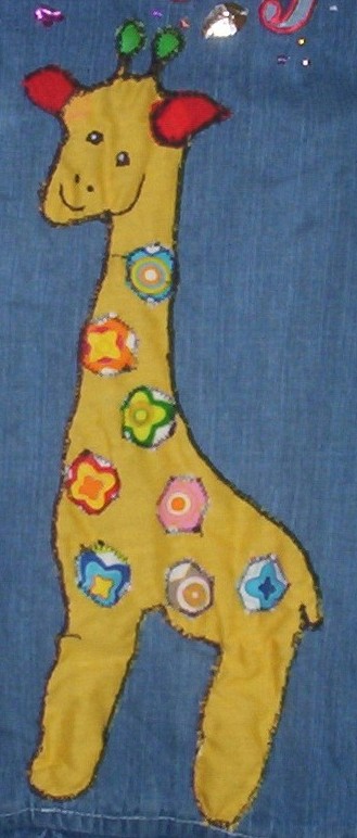 Bunte Giraffe