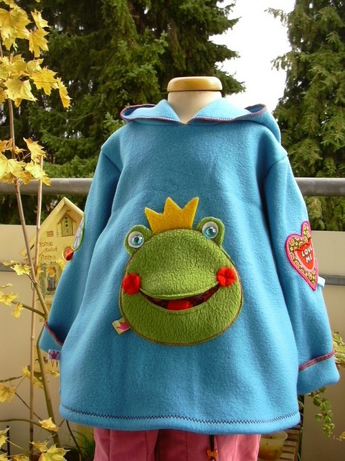 Froschknig-Fleecepulli....