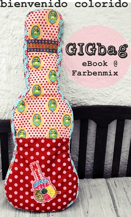 Gigbag: 1/2  Gitarre