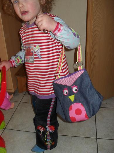 Adventskalender-Eulen-Tasche...