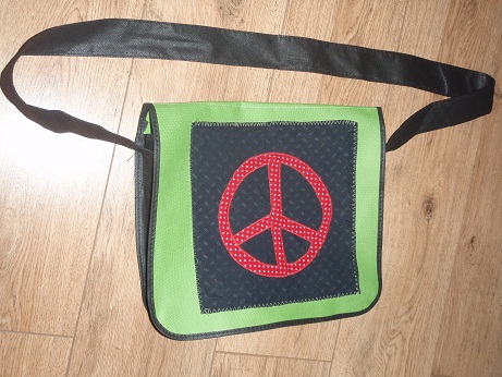 aufgepeppte Tasche ...