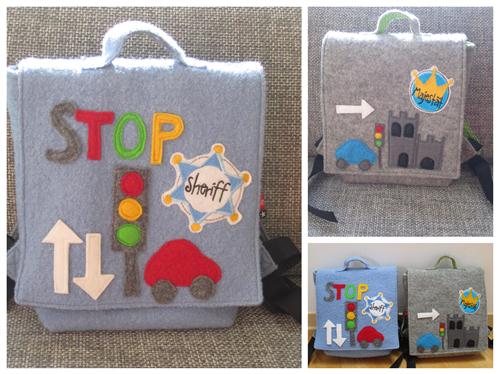 Kindergartenrucksack fr Jungs