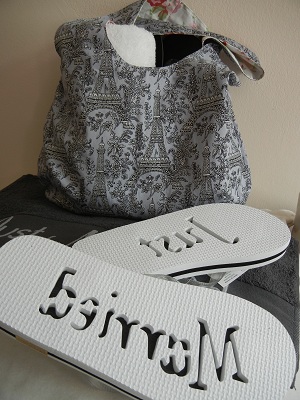 Tasche als Hochzeitsgeschenk