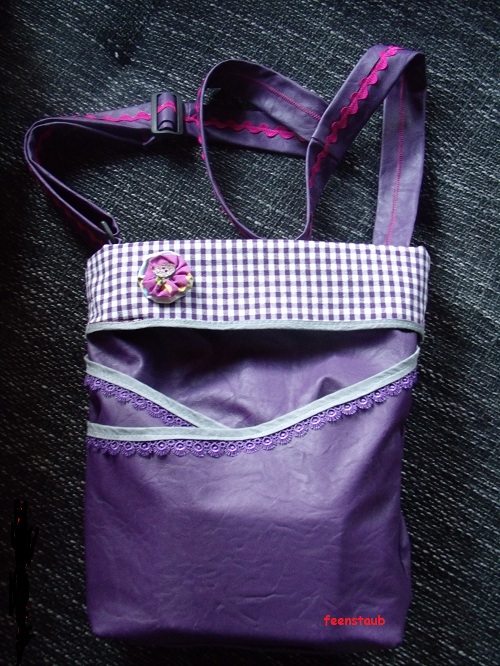 Meine 1. Tasche aus Kunstleder