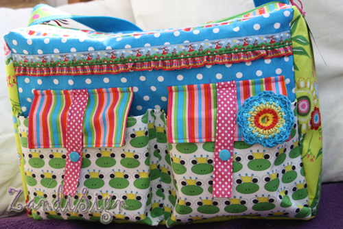 Amanda als Wickeltasche