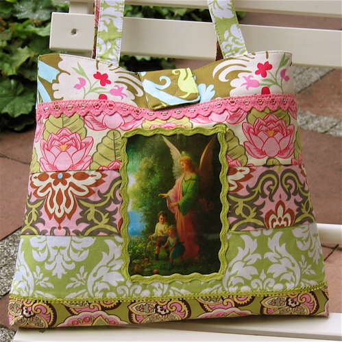 Amy Butler-Patchwork-Tasche